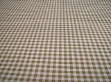 gingham coffee table cloth 58 round