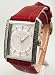Fossil Women's Red Leather Crystal Watch #FS4416