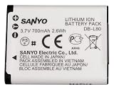 Sanyo DB-L80AU Rechargeable Lithium Ion Battery Sanyo Camcorders