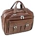 Siamod Guidoni 46014 Vernazza Collection Fly-Through Checkpoint-Friendly 17-Inch Laptop Case (Brown)