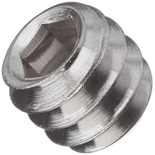18-8 Stainless Steel Set Screw, Hex Socket Drive, Flat Point