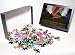 Photo Jigsaw Puzzle of Man reading Buddhist scriptures, Golden temple, Patan, Nepal, Asia from Robert Harding