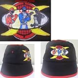 DISNEY POWER RANGERS HAT SUN HAT BEACH HAT Embroidered Twill Boys Black Ranger Blue Ranger Red Ranger