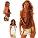 J Valentine Women's Blouse Mini Dress 8042