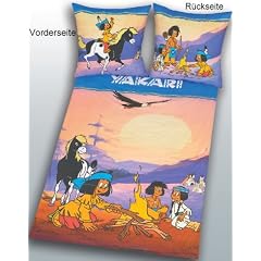 Herding 444540050 Bettw�sche Yakari, 80 x 80 cm + 135/200 cm, Linon