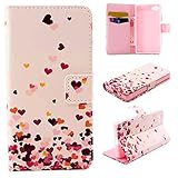 UNEXTATI Xperia Z5 Mini 用 ケース PU レザー 手帳型ケース カバー 液晶保護 カード収納 スタンド機能 Sony Xperia Z5 Compact (Mini) 対応 (