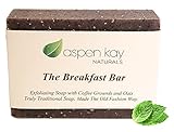 Coffee & Oatmeal Exfoliating Soap, 100% Natural and Organic Soap. Loaded With Organic Skin Loving Oil. A Wonderful Exfoliating Body Soap, For Men & Women. GMO Free - Preservative Free. 4 oz Bar.
