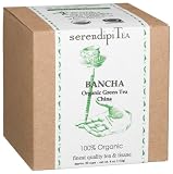 SerendipiTea Bancha, Organic Green Tea, 4-Ounce Boxes (Pack of 2)