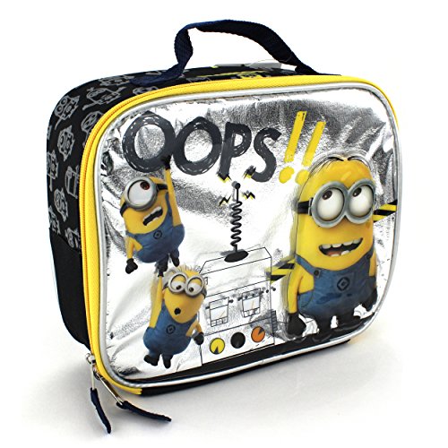 Despicable Me Minions Black Lunch Box