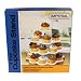 Imperial 4 Tier Plastic Cupcake / Dessert Stand - Up to 24 Cupcake Holder Stand White