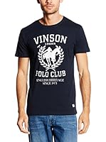 Vinson Polo Club Camiseta Manga Corta Calenne (Azul Noche)