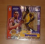 Kobe Bryant #8 Los Angeles Lakers Longer Hair & Sideburns Yellow Jersey Variant Chase Alternate Action Figure McFarlane NBA Series 3