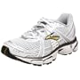 Brooks Women's Trance 9 Running Shoe,White/White/Silver,9.5 B