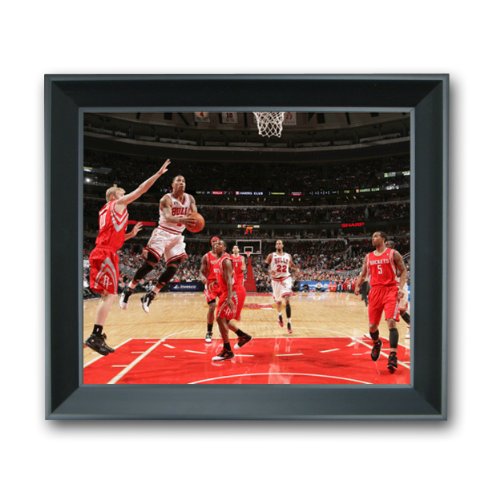 NBA Chicago Bulls 13 X 11 3-D Photo Treehugger Framed - Derrick Rose