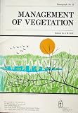 Management of Vegetation (Monograph Series)