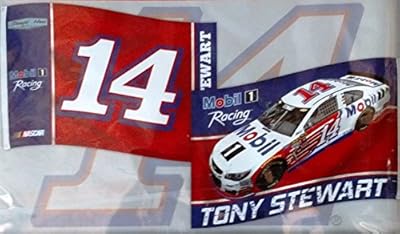 Tony Stewart #14 Deluxe 2-SIDED 2016 3x5 Flag w/grommets Outdoor Banner Nascar Racing