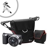 Durable Impact-Resistant Camera Carrying Case Bag for Sony Alpha NEX-5 / Ne ....
