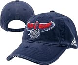 Atlanta Hawks 3-Stripe Basic Logo Slouch Adjustable Hat