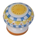 Atlas Homewares 3160-12 1-3/4-Inch Tuscany Collection Pienza Hand painted Ceramic Knob, Ceramic