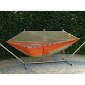 Parrot Bay Key Largo Deluxe Camping Hammock - Orange