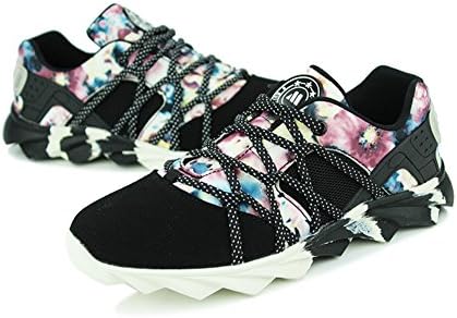 DORFLY New Arrivals Casual Fashion All Season Sport Running Basketball Elevator Shoes(8 B(M)US,black)