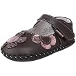 pediped Originals Abigail Crib Shoe (Infant),Brown/Pink,Medium (12-18 Months)