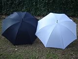 White/Black 60" Umbrella Tuxedo 2 Pack 60" Bridal Shower