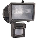 Heath Zenith SL-5511-BZ 110-Degree 150-Watt Motion-Sensing Security Light, Bronze