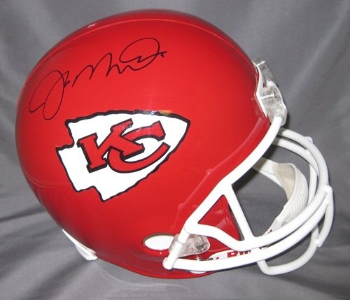 Joe Montana Autographed/Hand Signed Kansas City Chiefs Full Size Deluxe Replica Helmet