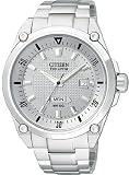 Citizen #BM5000-54A Men's Eco Drive 100M Stainless Steel Sports Watch