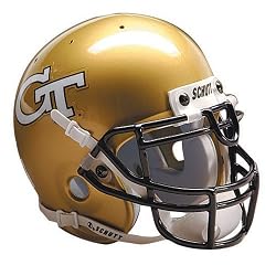 Georgia Tech Yellowjackets NCAA Replica Full Size Helmet by Schutt Sports