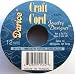 1mm Satin Rattail Cord, Black, 12 yd roll