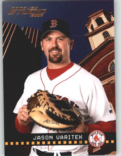 2004 Studio #34 Jason Varitek - Boston Red Sox (Baseball Cards)