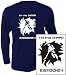 Sports : Langarm T-Shirt mit Druck EISHOCKEY / wahlweise in Gr. S,M,L,XL,XXL und in 5 Farben