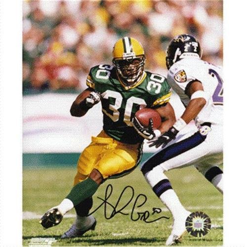 Ahman Green Autographed Green Bay Packers (vs Ravens) 8x10 Photo