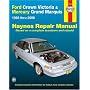 Ford Crown Victoria 1988 thru 2006 (Automotive Repair Manual)