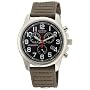 Citizen Men's AT0200-05E Eco-Drive Chronograph Canvas Watch