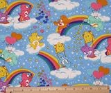 Care Bear Rainbow Fabric