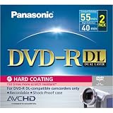 Cheap Panasonic 55-min. DVD-R Dual Layer Disc 2-pk.