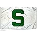 MSU White Michigan State Spartans University Large College Flag