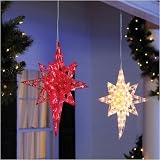 Buy : Bethlehem Lighting Indoor/Outdoor 18-Inch 120-Light Star of Bethlehem with Sphere, Clear