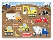 Melissa & Doug Construction Site Peg Puzzle