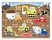 Melissa & Doug Construction Site Peg Puzzle
