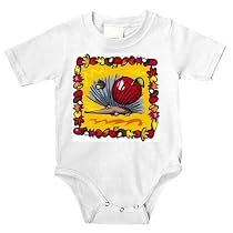 Onesie with apple, season, hedgehog, frame, border