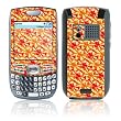 Skully Orange Design Protective Skin Decal Sticker for Palm Treo 680 Cell Phone