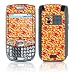 Skully Orange Design Protective Skin Decal Sticker for Palm Treo 680 Cell Phone