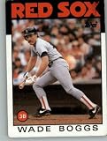 1986 Topps #510 Wade Boggs - Boston Red Sox (Baseball Cards) [Misc.]