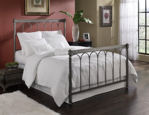 Leggett and Platt Fashion Bed Group Romano Gleam Bed, Queen, Metallic On Sale