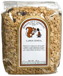 Bergin Nut Company Super Cereal Granola, 16-Ounce Bags (Pack of 3)