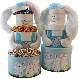 Somebunny Special Easter Gift Tower ** BLUE **